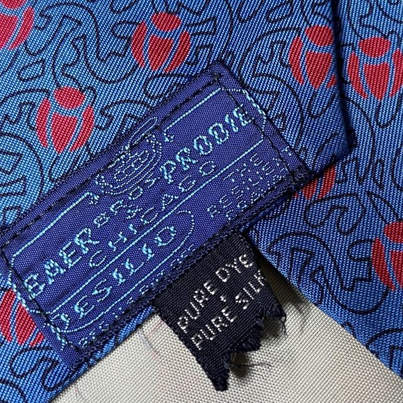 1940s-1960s Vintage Necktie RESILIO The Resilient Cravat 50" x 4" VERY COOL RARE - Picture 2 of 4